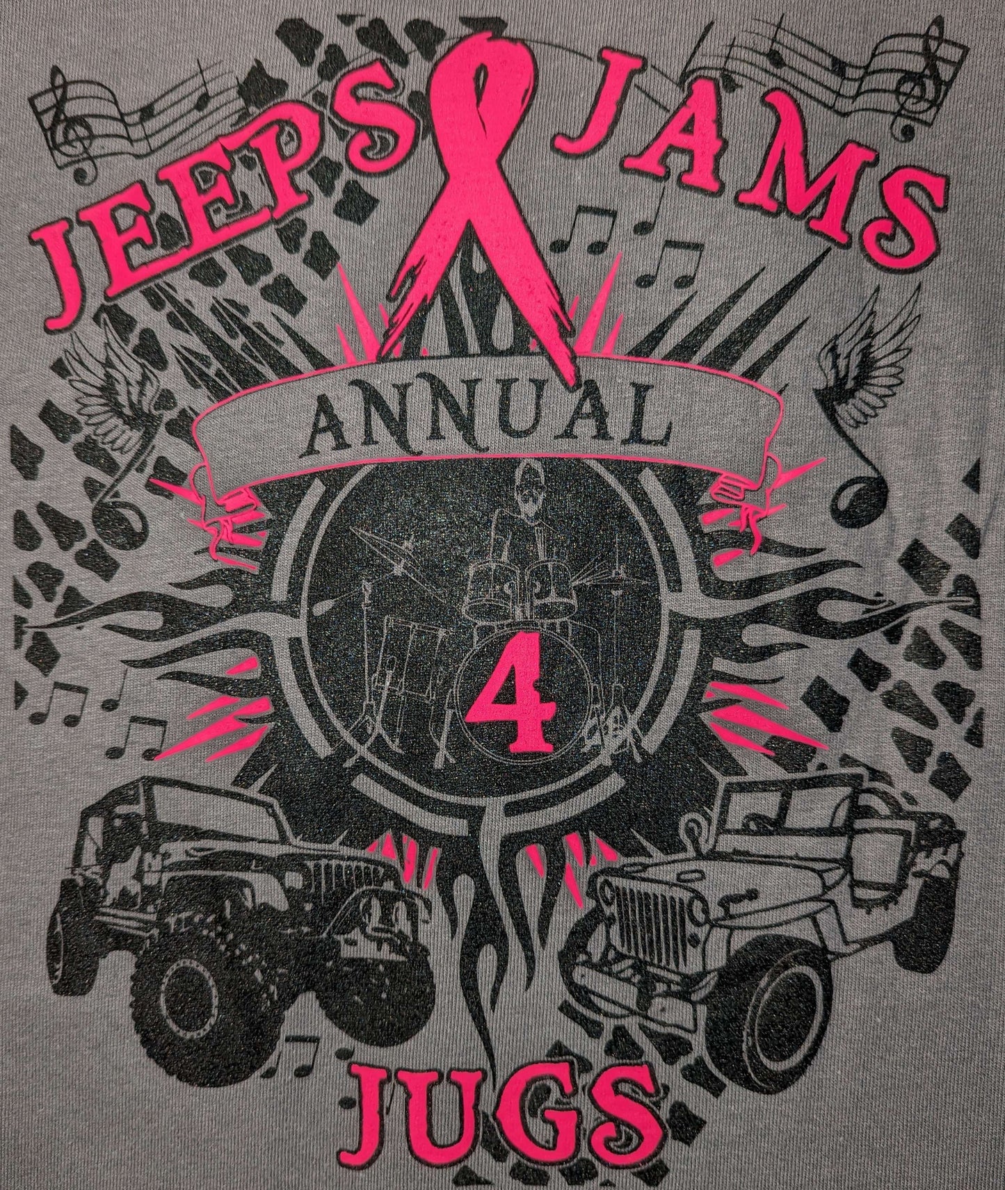 Jeeps, Jams 4 Jugs Short Sleeve T-Shirt